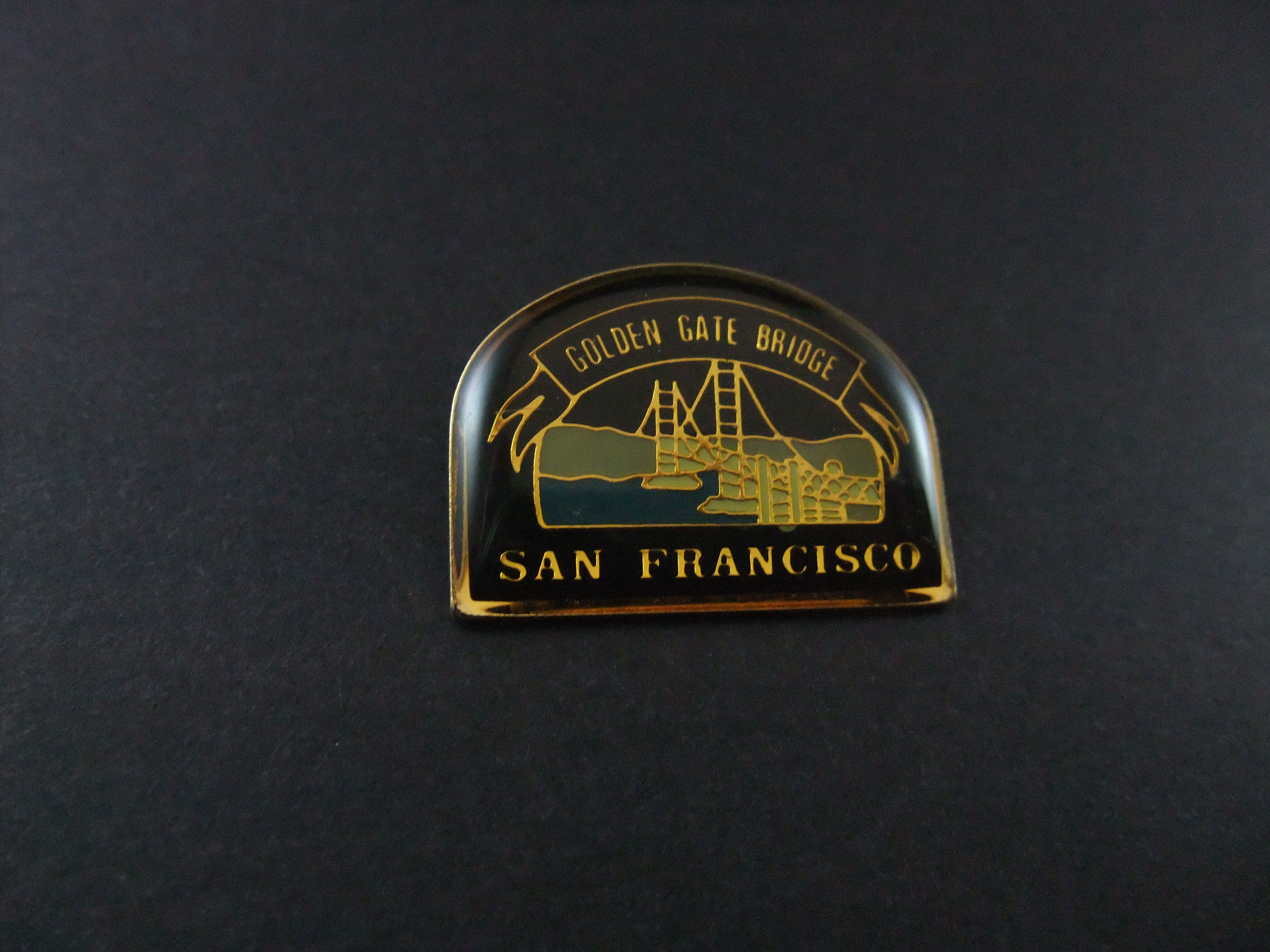 Golden Gate Bridge San Francisco ( verbindt het Schiereiland van San Francisco met Marin County )